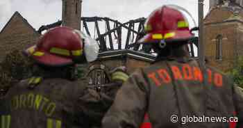 Toronto church fire that consumed Group of Seven murals was ‘heart-wrenching’: priest