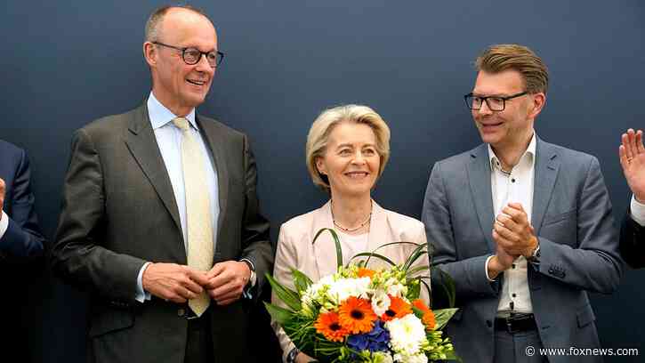 Germany's conservatives finish first in EU election, as far-right momentum sends France's leader scrambling