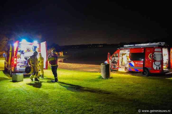 Grote zoekactie vanwege persoon te water, slachtoffer naar ziekenhuis vervoerd