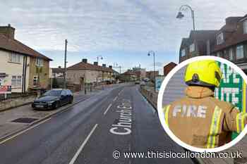 Dagenham house fire destroys conservatory on Church Elm Lane