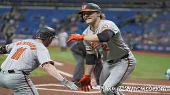 Orioles beat Rays 5-2 for first four-game sweep at Trop