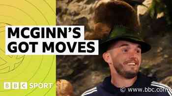 Villa's McGinn lights up Scots' Euros arrival