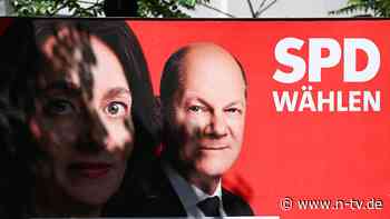 RTL/ntv-Trendbarometer: SPD und Scholz verlieren wieder