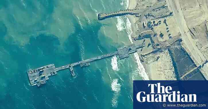 US-made Gaza pier resumes aid shipments after storm damage