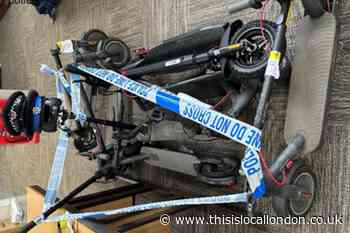 Dartford town centre e-scooters confiscated by police