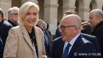 Jahrzehntelanger Konsens wankt: Chef von Frankreichs Republikanern plant Bündnis mit Le Pen