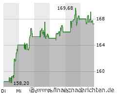 Minimaler Kursabschlag bei der T-Mobile US-Aktie (167,2484 €)