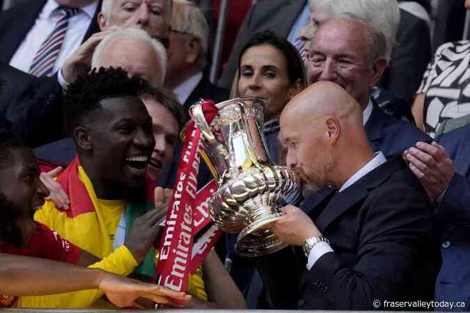 Man United manager Ten Hag to keep job after performance review, AP source says