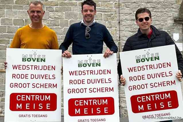 Na zes jaar terug groot scherm in Meise-centrum
