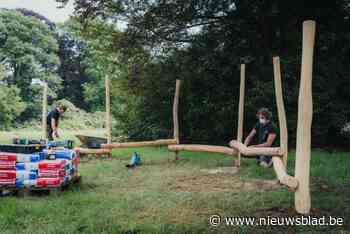 Nonnekespad in domein Franciscanessen krijgt speelelementen en luisterpalen
