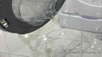'Explosion of glass': Ont. family shocked after door of front-loading washing machine suddenly shatters