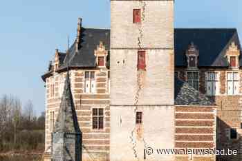 Korset rond donjon aan Kasteel van de Rode Ridder: “Bezoekers kunnen werken van dichtbij bekijken”