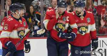 Barkov’s status still uncertain ahead of Game 3 of Stanley Cup Final
