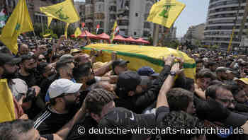Nahost-Konflikt: Hisbollah-Kommandeur im Libanon getötet - 200 Raketen auf Israel