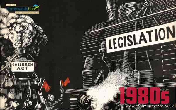 Social work across the decades: the birth of the adults’/children’s divide