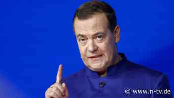 Hardliner zeigt groteske Karte: Medwedew reklamiert gesamte Ukraine für Russland