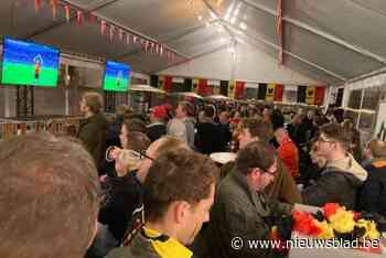 Genieten van Rode Duivels kan ook als het regent: “Tent blijft staan voor een geweldige sportzomer”