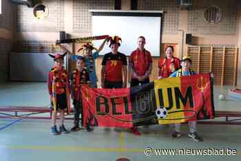 Basisschool De Kiem en café ’t Fonteintje zorgen voor extra veel EK-gekte in Ruiselede