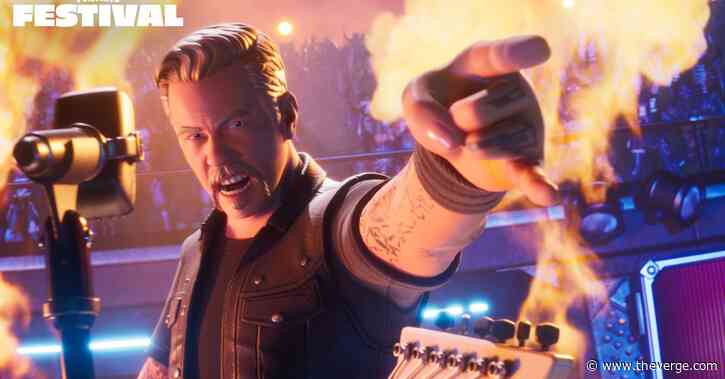Metallica is headlining Fortnite’s next concert