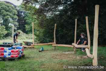 Nonnekespad in domein Franciscanessen bijna open: luisterpalen maken wandeling nog leuker