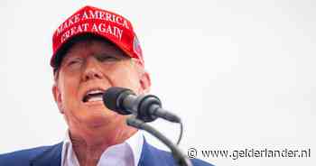 Trump roept vragen op met curieuze speech over haaien en boten op batterijen