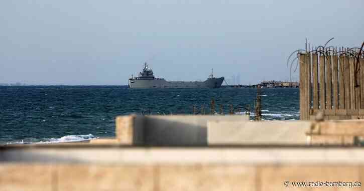 Pentagon: Hilfsgüter stehen am Strand von Gaza