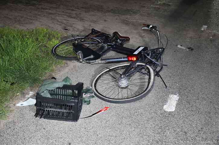 Brommerrijder gewond na botsing met fietser