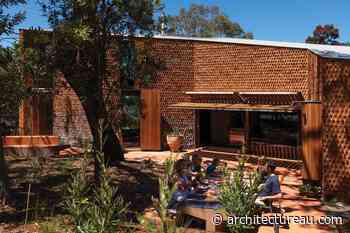 Burnt Earth Beach House by Wardle