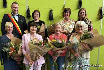 Glabbeek huldigt zes personeelsleden van de gemeenteschool
