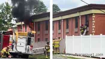 Watch: N.J. firefighters rescue occupant trapped in motel fire