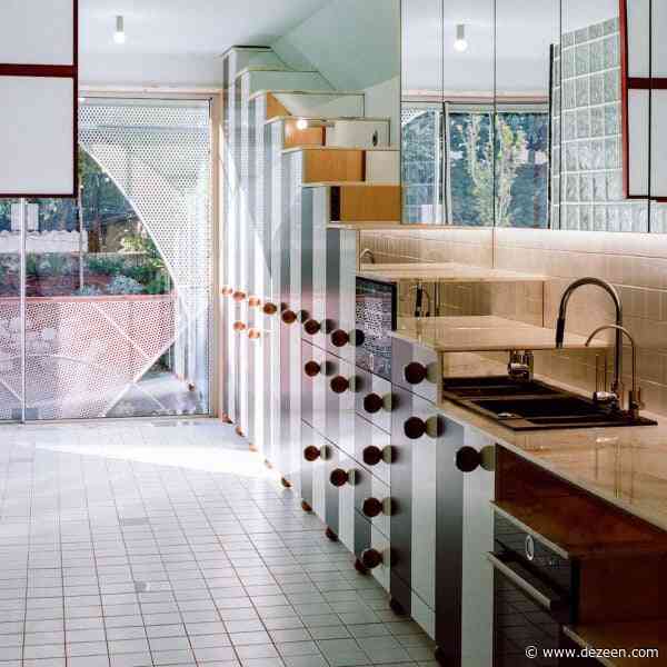 Fala Atelier adds geometric "metal masks" to exterior of Porto apartment