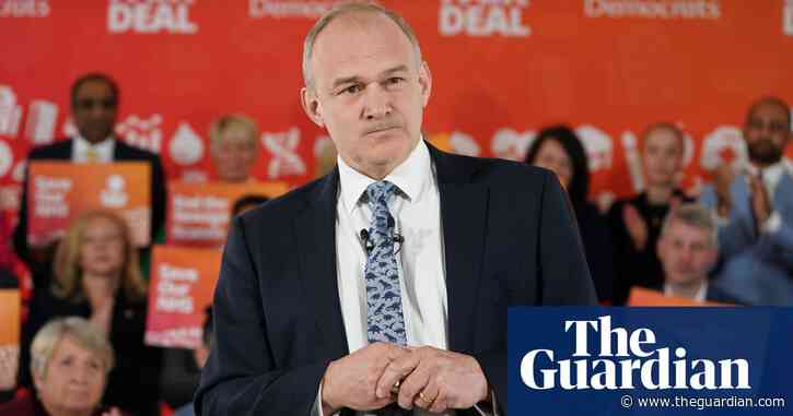 Rejoining the EU is a long-term goal, says Ed Davey – video