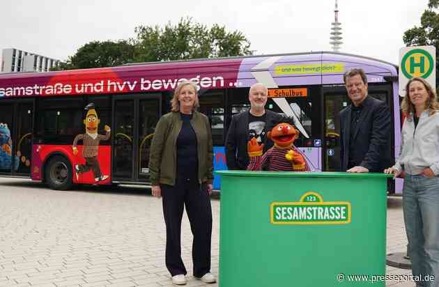 "'Sesamstraße' und hvv bewegen...": hvv, Sesame Workshop und NDR vermitteln Kindern spielerisch Wissen zur nachhaltigen Mobilitätsnutzung