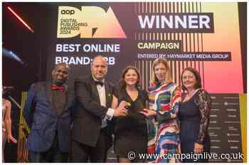 Campaign wins AOP Grand Prix for best online B2B brand for third year in a row