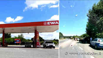 Rapina a mano armata al distributore, bandito fermato dalla polizia sulla Cassia bis