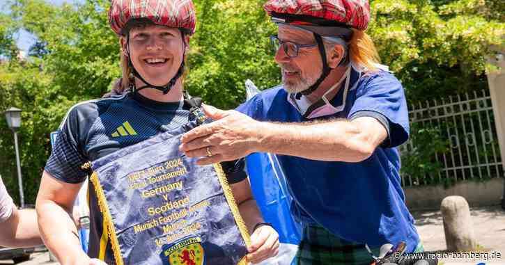 Schotte fährt zur EM mit Fahrrad von Glasgow nach München