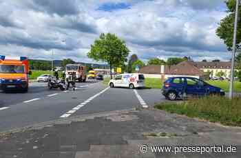 POL-HI: Verkehrsunfall mit schwer verletztem Motorradfahrer