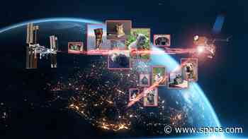 Bark! Meow! Cluck! NASA uses lasers to beam pictures of pet dogs, cats and chickens to the ISS