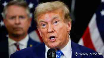 Erstmals seit Kapitol-Sturm: Trump ist zurück im US-Parlamentsviertel