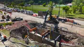 Water restoration delayed after work-site injuries forced pause of main break fix