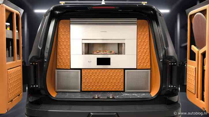 In deze auto kun je smakelijke pizza’s bakken