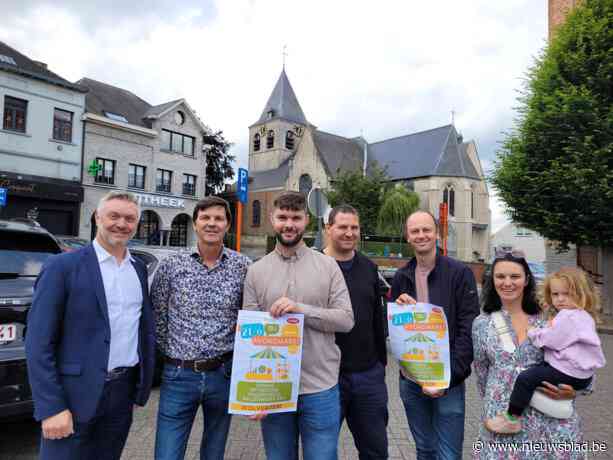 Unizo Wolvertem laat centrum opnieuw bruisen met avondmarkt