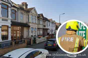 Newham fire hospitalises pair after East Ham home 'alight'