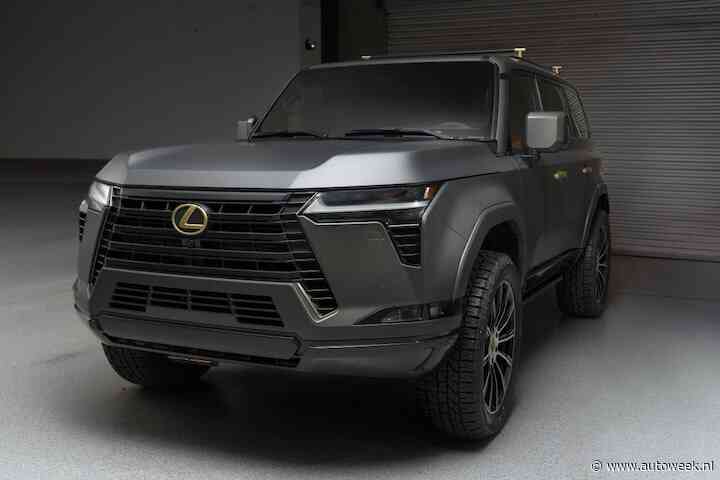 Deze Lexus heeft een oven, koelkast én wijnkast aan boord