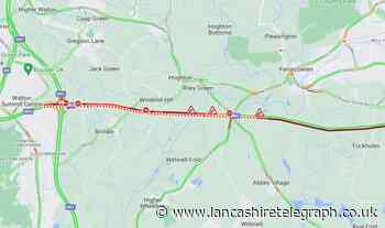 Motorway shut after rush hour crash on M65