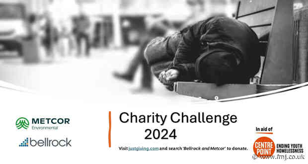 Bellrock and Metcor Environmental launch charity challenge
