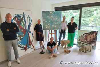 Kunstwerken fleuren leegstaande assistentiewoningen op