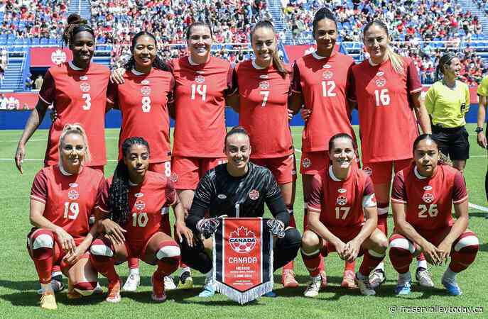 Canadian women climb one spot to No. 8 in latest FIFA women’s world rankings