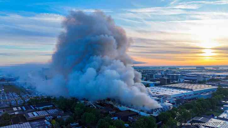 Brand bij distributiecentrum zorgt voor aangepaste triatlon