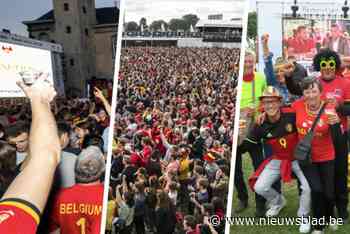 KAART. Wunderbar! Hier kan je de Rode Duivels volgen op groot scherm in Antwerpen